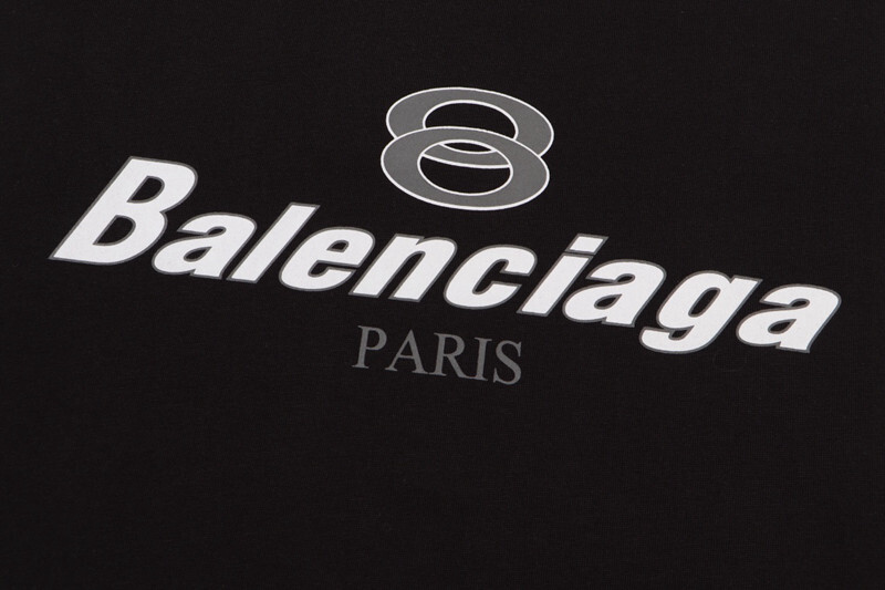 발렌시아가 BALENCIAGA 로고 프린트 디자인감 라운드넥 반팔티 남녀공용 - 위핑 발렌시아가 BALENCIAGA 로고 프린트 디자인감 라운드넥... 