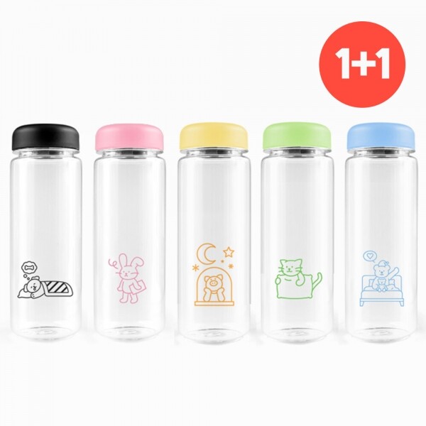500ml 일러스트 에코젠보틀 1+1 국내산제작 텀블러 물병 친환경... 일러스트 에코젠보틀 1+1 국내산제작 텀블러 물병 친환경 보온병 보틀... 