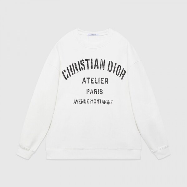 위핑,디올 DIOR 구제 레터링 프린트 커플 후드 긴팔