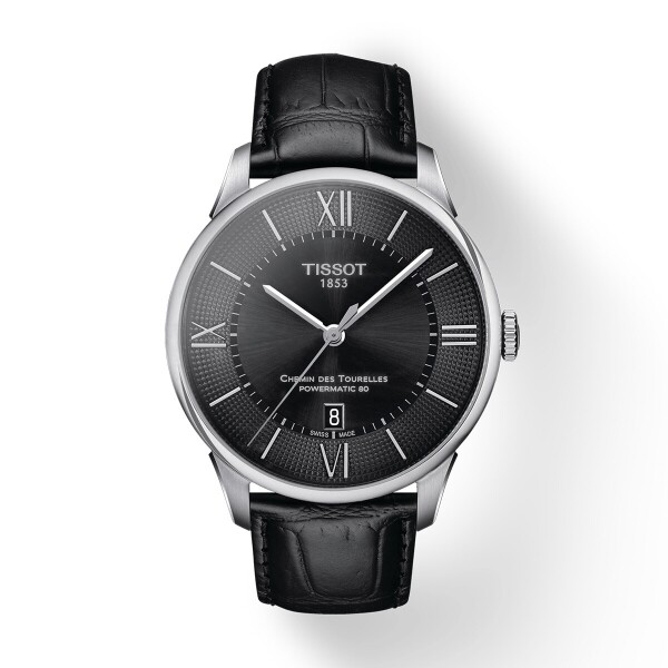 위핑,티쏘 TISSOT  파워매틱80 가죽시계 T099.407.16.058.00