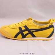아식스 Onitsuka Tiger Mexico 66 운동화 황흑 DL408-0490