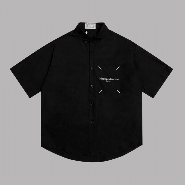 위핑,메종마르지엘라 Maison Margiela 숫자 프린트 셔츠 블랙