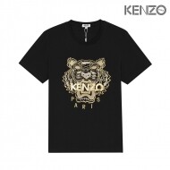 겐조 KENZO 호랑이 머리 골드 자수 반팔