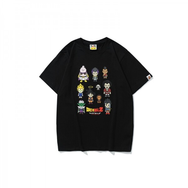 위핑,베이프 BAPE x Dragon Ball Z 베이비 마일로 티셔츠 블랙