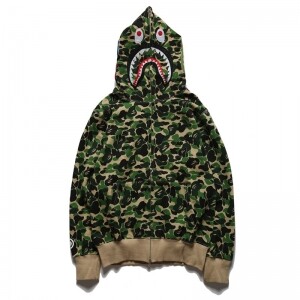 베이프 BAPE 샤크헤드 카무플라주 맨투맨 그린