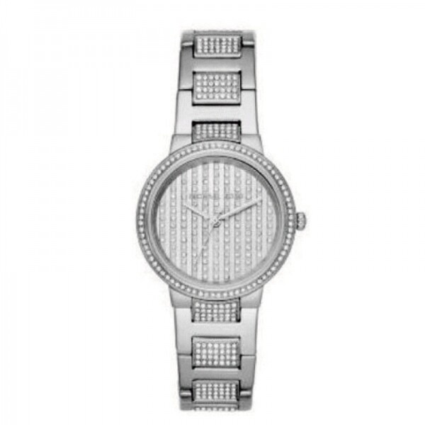 위핑,MICHAEL KORS 마이클코어스 Silver Gabbi Pave Glitz MK3984 Watch