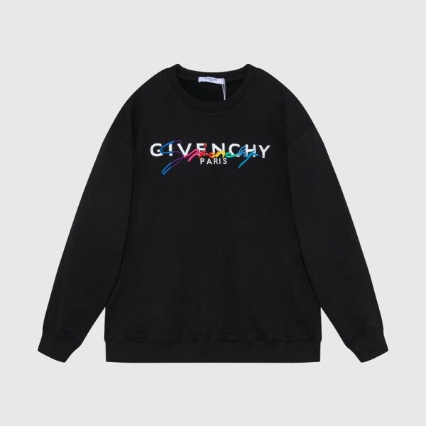 위핑,지방시 Givenchy 로고 프린팅 트렌드 맨투맨 남여공용