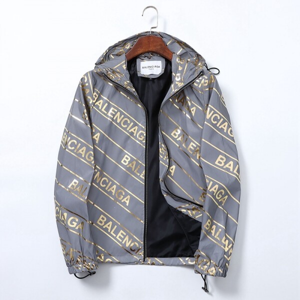 위핑,파리시가 BALENCIAGA  반사 재킷 패셔너블한 후드 재킷 윈드브레이커금