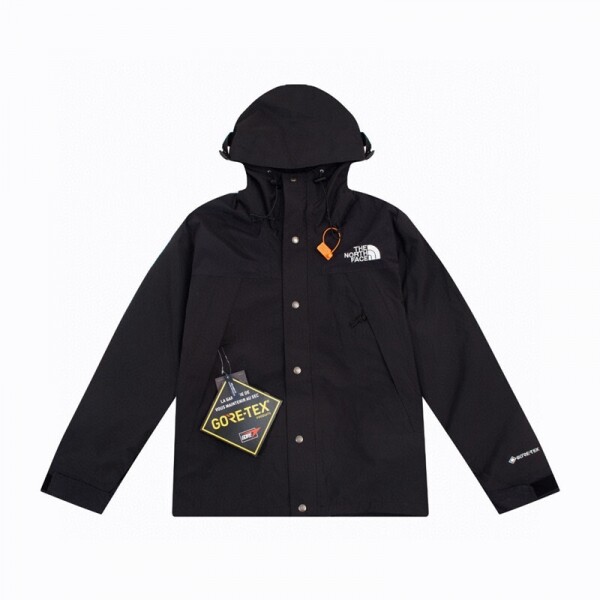 위핑,노스페이스 The North Face 남녀공용 방풍 및 방수 등산복, 커플용 아웃도어 재킷블랙