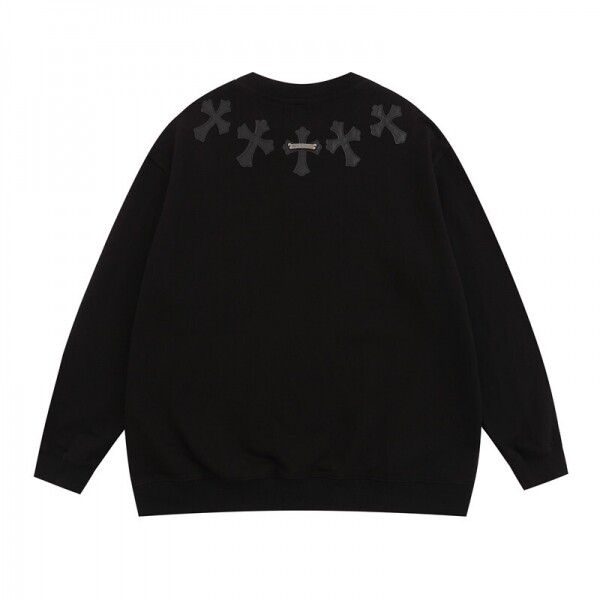 위핑,크롬 하츠 Chrome Hearts 디자인 트렌디한 프린팅 맨투맨 남여공용