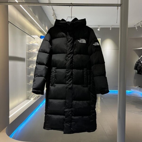 위핑,노스페이스 The North Face NEVER STOP EXPLORING 플래그십계열 롱 패딩 남여 공용 블랙