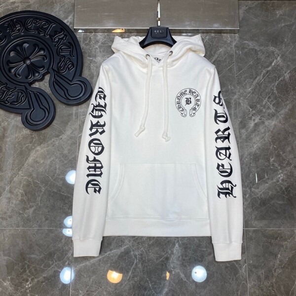 위핑,크롬하츠  Chrome Hearts 벨라 콜라보레이션 후드 화이트