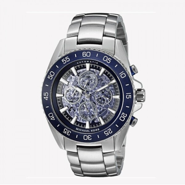 위핑,MICHAEL KORS 마이클코어스 MK9024 JetMaster Skeleton Automatic Watch
