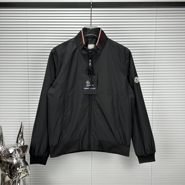 위핑,MONCLER 몽클레르 2023 신상 차이나 심플 커플 점퍼 코트 블랙