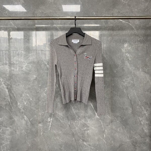 블링크,톰 브라운 Thom Browne  강아지 자수 스판 니트 레깅스웨터