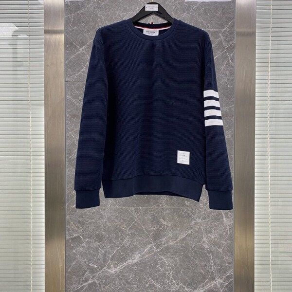 위핑,톰 브라운 Thom Browne  와플 물결 스티치 맨투맨