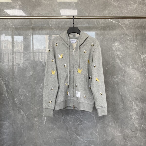 위핑,톰 브라운 Thom Browne  꿀벌 패턴 후드 집업