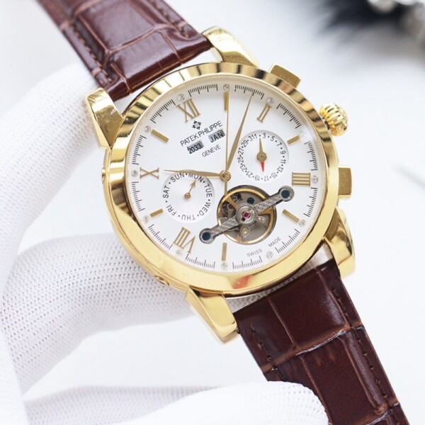 에이프,파텍 필립 Patek Philippe  디자인 트렌디한 남성 기계식 시계  42*12mm