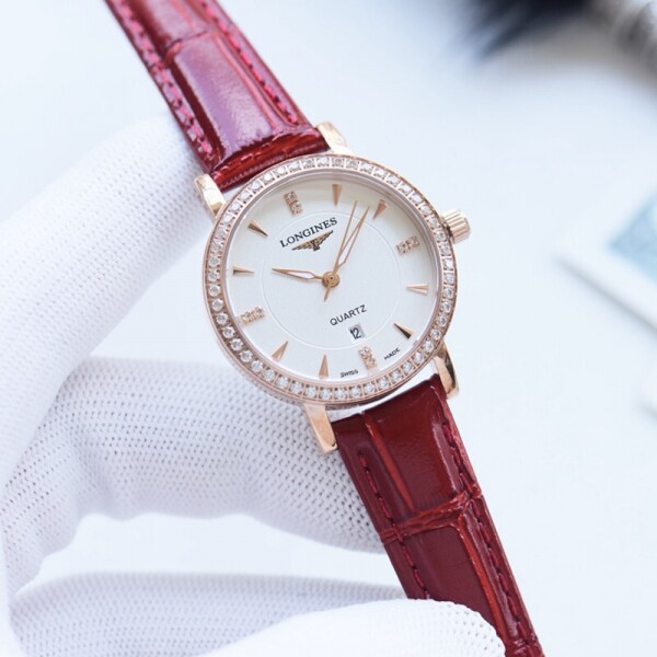 위핑,론진 Longines  심플한 무드의 여성 손목시계  30*9mm