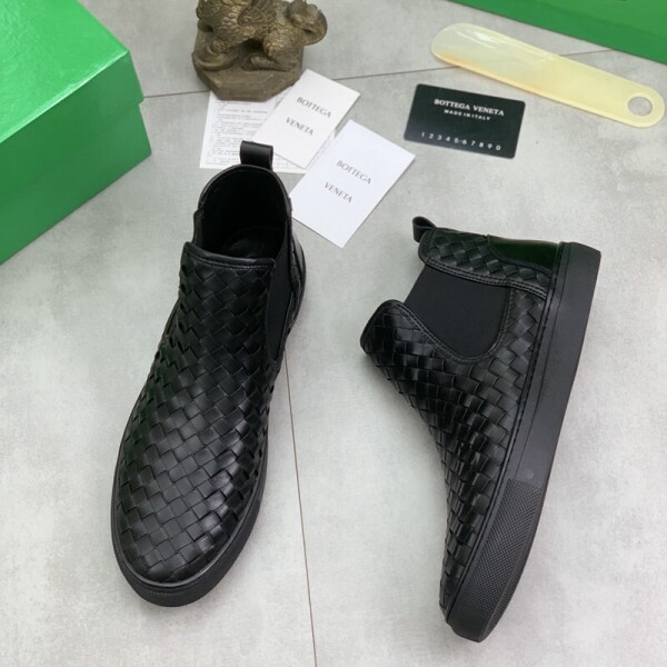 위핑,보테가 베네타 Bottega Veneta 남성 하이탑 슬립온
