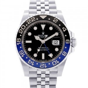 롤렉스 ROLEX GMT-Master II  W40mm 스테인레스 스틸 블랙 다이얼 126710BLNR