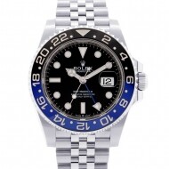 롤렉스 ROLEX GMT-Master II  W40mm 스테인레스 스틸 블랙 다이얼 126710BLNR