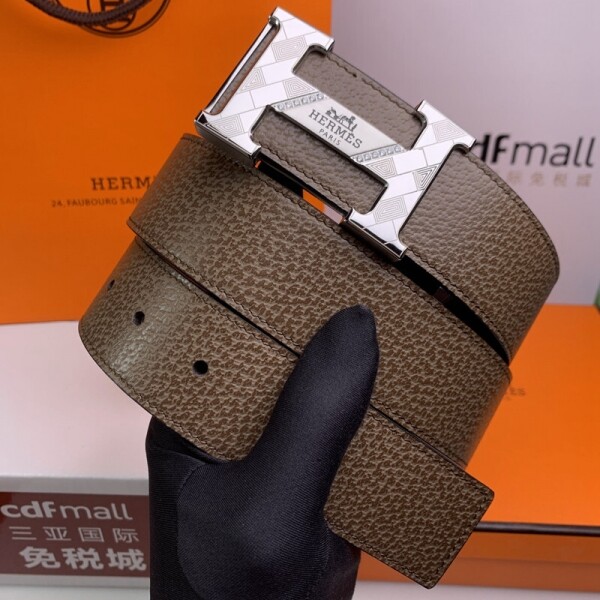 위핑,에르메스 Hermès 캐주얼 비즈니스 남성 벨트 폭: 3.8CM