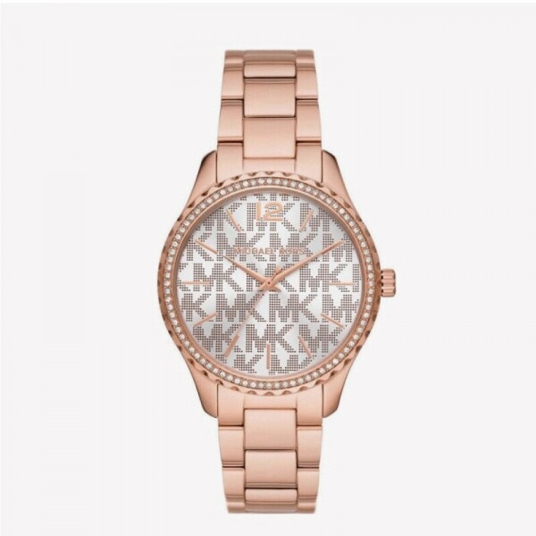 위핑,Michael Kors 마이클 코어스 Layton Logo Dial 여성용 시계 MK7297