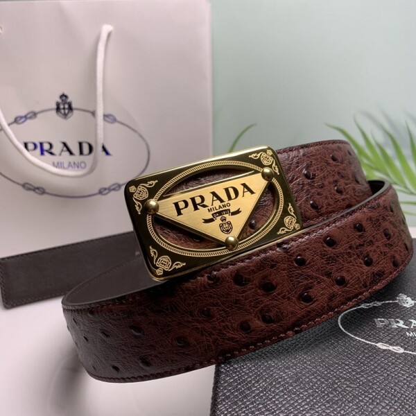 블링크,프라다 PRADA 패션 비즈니스 남성 벨트 폭:3.8CM