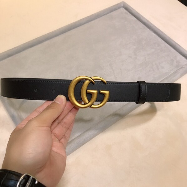 위핑,구찌 Gucci 패션 더블 G 여성 벨트 폭:3.0CM