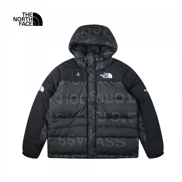 위핑,노스페이스 The North Face UE 자수 해적기 로고 후드 패딩 남녀공용