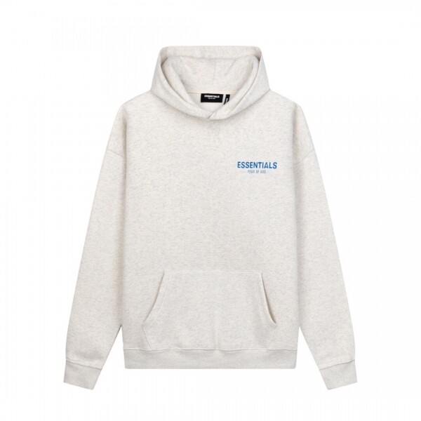 위핑,피어오브갓 fear of god 에센셜스 연명 자수 기모 커플 후드
