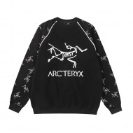 아크테릭스 ARC TERYX 래글런 로고 풀오버 기모 커플 캐주얼 라운드 맨투맨