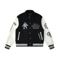 크롬 하츠 Chrome Hearts 타월 자수 야구복 점퍼 코트 남여 공용