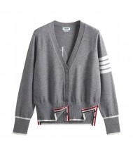 톰 브라운 Thom Browne 요트 니트 캐주얼 카디건 스웨터 남여 공용