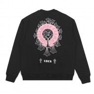 크롬 하츠 Chrome Hearts 커플 패션 긴팔 맨투맨 블랙