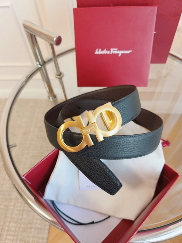 위핑,페라가모 Ferragamo 남자 자동 양면 벨트 폭: 3.4cm