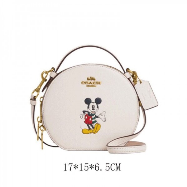 위핑,COACH 코치 CM856 디즈니 X 코치 캔틴 크로스바디 미키 마우스 초크 멀티