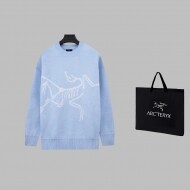 아크테릭스 ARC TERYX 로고 양면 자가드 캐주얼 니트 남여공용