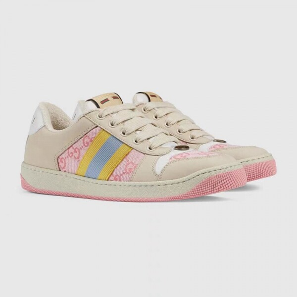 위핑,구찌 GUCCI 커플 로우탑 운동화 시리즈 빈티지 스니커즈