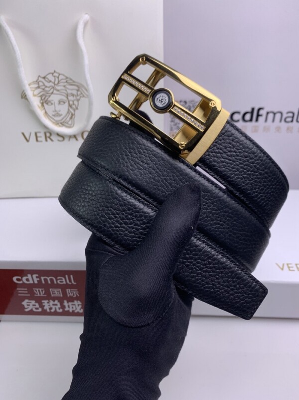 위핑,베르사체 Versace 자동단추 남자 벨트 폭:3.4CM