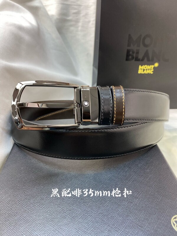 위핑,몽블랑 MONT BLANC 자동벨트 남자 벨트 폭:3.5CM 116854