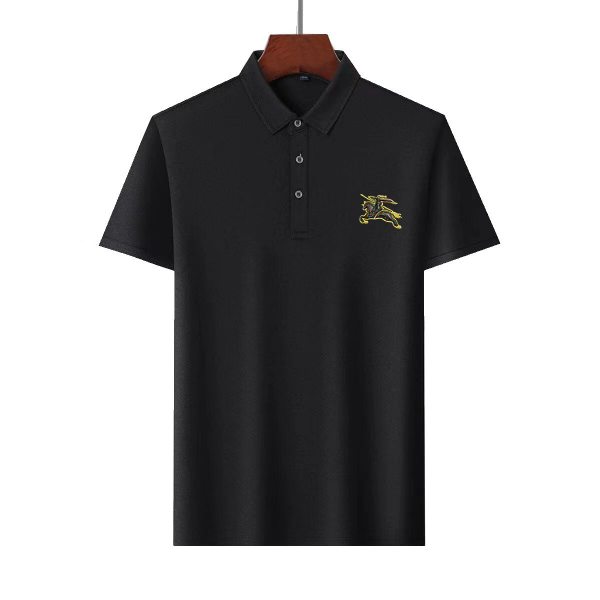 위핑,버버리 BURBERRY 남자 폴로 반팔 티 블랙