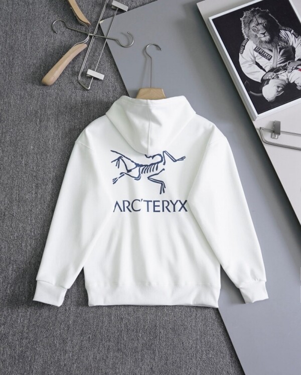 위핑,아크테릭스 ARC TERYX 로고 프린트 커플 캐주얼 후드티