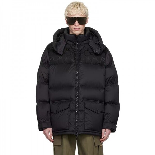 위핑,구찌 GUCCI 패딩 블랙 쇼트