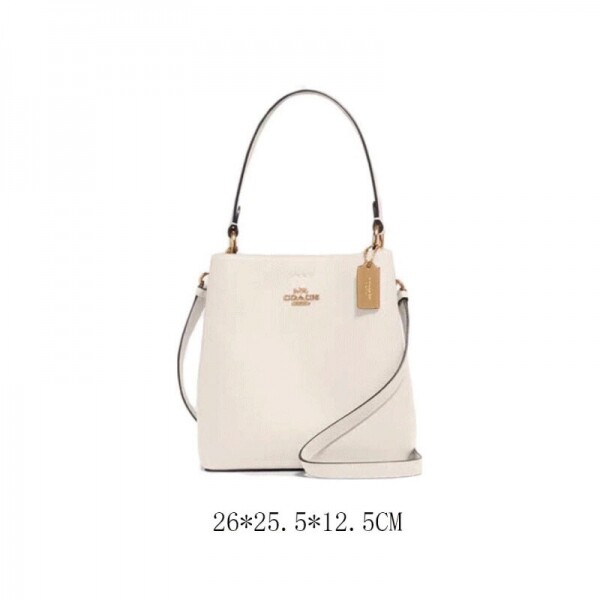 위핑,COACH 코치 타운 버킷백 토트겸 숄더백 91122white