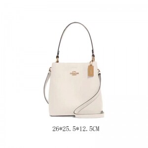COACH 코치 타운 버킷백 토트겸 숄더백 91122white