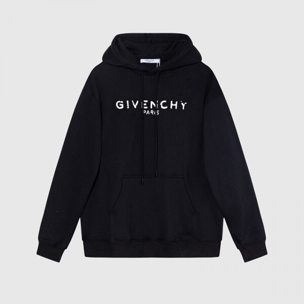 에이프,지방시 Givenchy 프린트 로고 커플 후드 긴팔 맨투맨