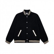 생로랑 Saint Laurent 등판 레터링 야구점퍼 유니