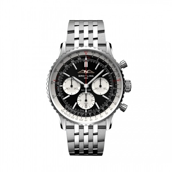 위핑,브라이틀링 BREITLING 시계 NAVITIMER B01 CHRONOGRAPH 43 BRACELET AB0138211B1A1 자동 기계식 시계